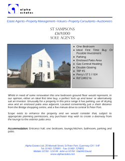 st sampsons &pound;169000 sole agents