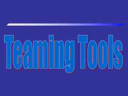Teaming Workshop