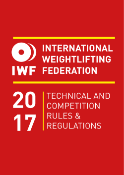 Competition rules and regulations