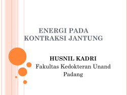 Energi pada kontraksi jantung