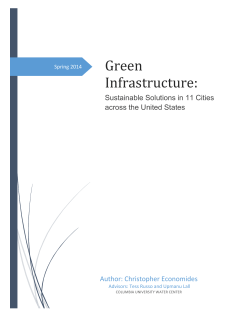 Green Infrastructure - Columbia Water Center