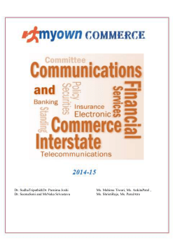 e-commerce in india - Sri Sathya Sai College for Women, Bhopal