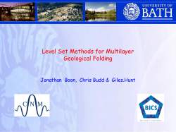 Level Set Methods for Multilayer Geological Folding