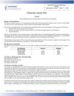 Glucose Assay Kit