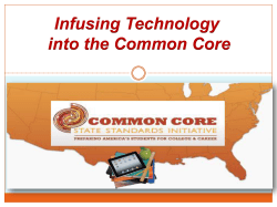 Technology and the Common Core State Standards