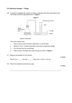 Chemical changes