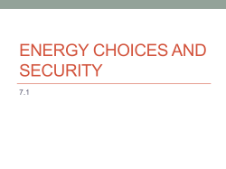 Non-renewable energy sources