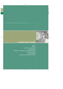 MARKET MECHANISM
