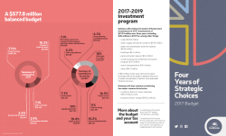 Four Years of Strategic Choices