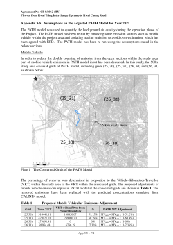 Appendix 3-5 Assumptions on the Adjusted PATH Model for Year