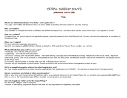 FAQs What is the difference between &ldquo;Full Entry&rdquo; and &ldquo;Light Entry