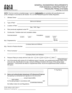 AB-096 General Requirement for Design and Construction
