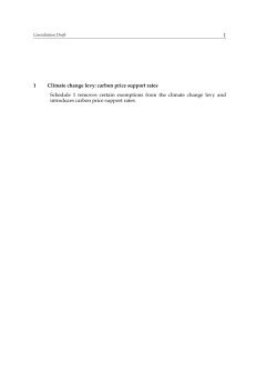 1 1 Climate change levy: carbon price support rates