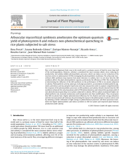 Journal of Plant Physiology (PDF Available)