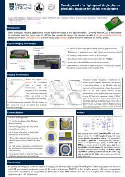 Development of a high-speed single photon pixellated detector for