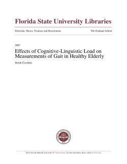 Effects of Cognitive-Linguistic Load on Measurements of