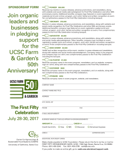 Join organic leaders and businesses in pledging support for the