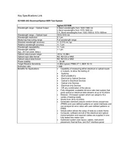 Key Specifications Link