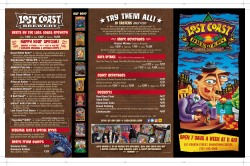 Happy Hour Special! - Lost Coast Brewery