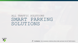 ATS TraffiCloud Parking Presentation