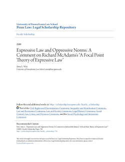 Expressive Law and Oppressive Norms