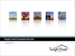 Tangle Creek Energy