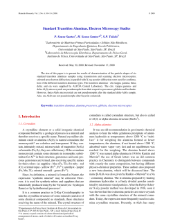 Standard Transition Aluminas. Electron Microscopy Studies