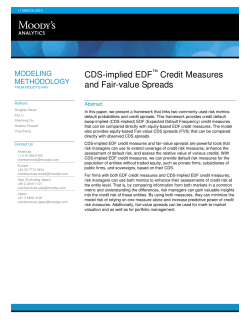 CDS-implied EDF Credit Measures and Fair