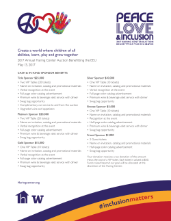 Create a world where children of all abilities, learn, play and grow