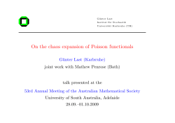 On the chaos expansion of Poisson functionals