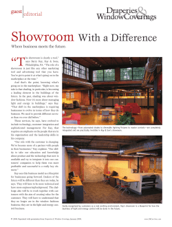 Showroom With a Difference