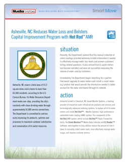 Asheville, NC Reduces Water Loss and Bolsters