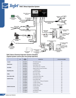 TASC Direct Chemical Injection System