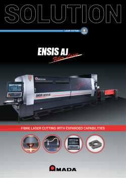 FIBRE LASER CUTTING WITH EXPANDED CAPABILITIES