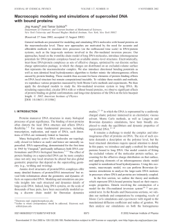 Macroscopic modeling and simulations of supercoiled DNA with