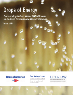 DOWNLOAD PDF Drops of Energy - Conserving Urban Water in