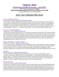 Saturday, July 1 th , 3:00 – 5:00pm with Mike