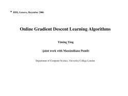 Online Regularized Classification Learning Algorithms