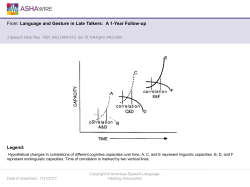 Slide - Journal of Speech, Language, and Hearing Research