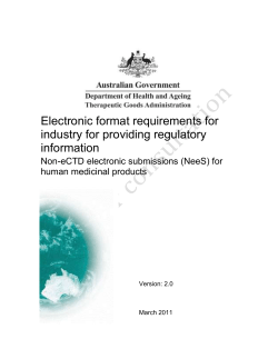 Nees - Therapeutic Goods Administration (TGA)