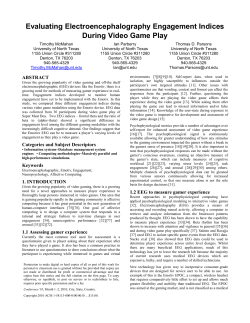 Evaluating Electroencephalography Engagement Indices During