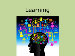 Learning - Mr. Hunsaker`s Classes