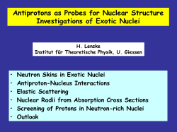 In-Medium Antiproton Interactions and Nuclear Structure