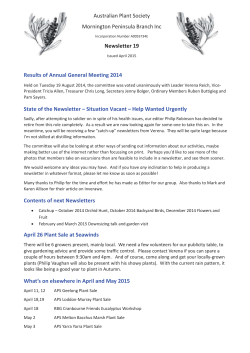 Mornington Peninsula 2015 April