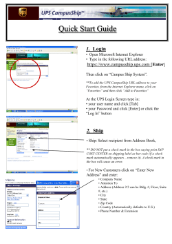 Quick Start Guide 1. Login
