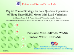 Digital Control Strategy for Four Quadrant Operation of Three Phase