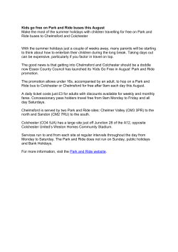 Kids go free on Park and Ride buses this August Make the most of