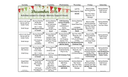 Sunday - The Manor at Elfindale
