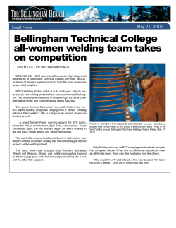 Bellingham Technical College all-women welding team takes on