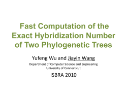 Computation of Measurements of Phylogenetic trees